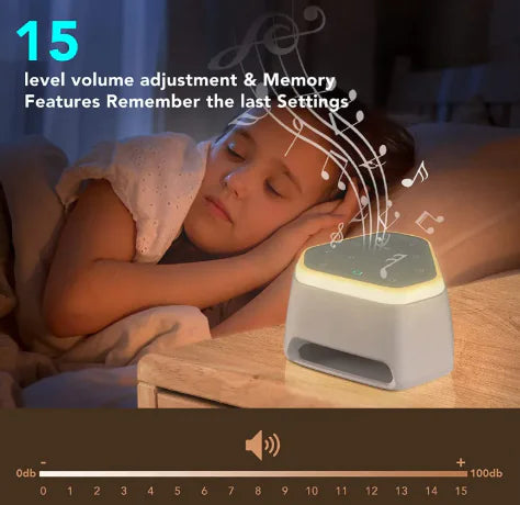 White Noise Sleeping Night Light