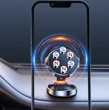 Magnetic Rotating Car Phone Holder