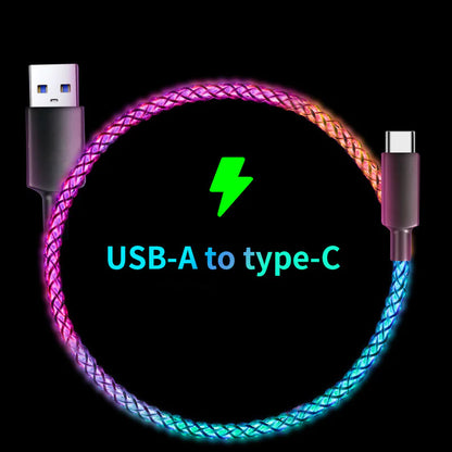 RGB Luminous Data Cable